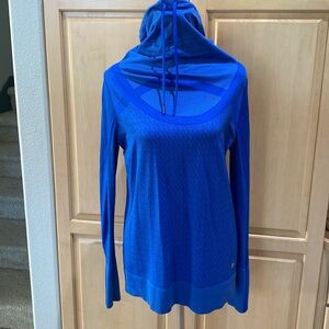 Under Armour Threadborne blue size large